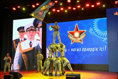 Астанада «Ел қорғау – нағыз ерлер ісі» әскери-патриоттық акциясы өтті