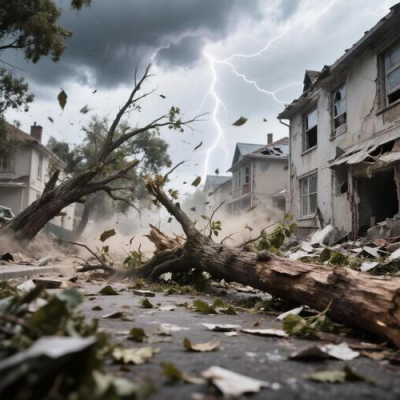 В Самаре во время урагана погибли два человека, в том числе ребёнок &mdash; деревья падали на людей