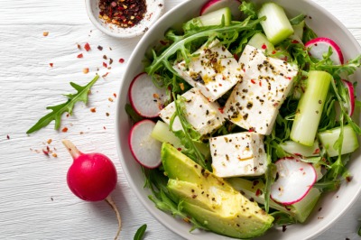Салат &mdash; убийца жира: тофу-ужин на каждый день