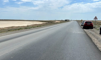 В Атырау водители возмущены затяжным ремонтом трассы Доссор – Кульсары
