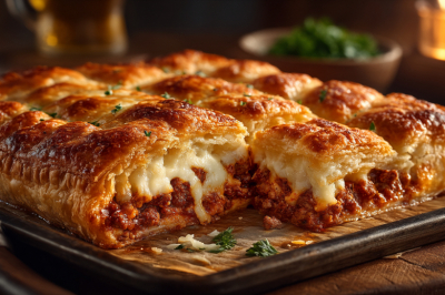 На замену бургерам готовлю пирог: легко заменит ужин &mdash; по вкусу ничуть не уступает фастфуду