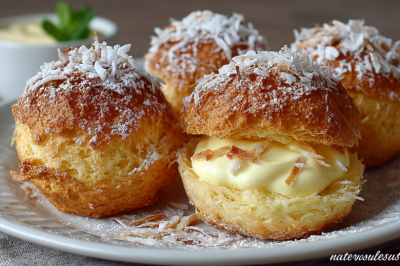 Вместо скучных куличей &mdash; эти &laquo;Гнезда&raquo;: с нежным кремом и пушистой кокосовой шапкой. Украшение пасхального стола