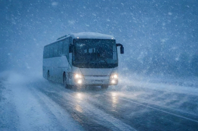 Десятки междугородних рейсов отменены на Алтае