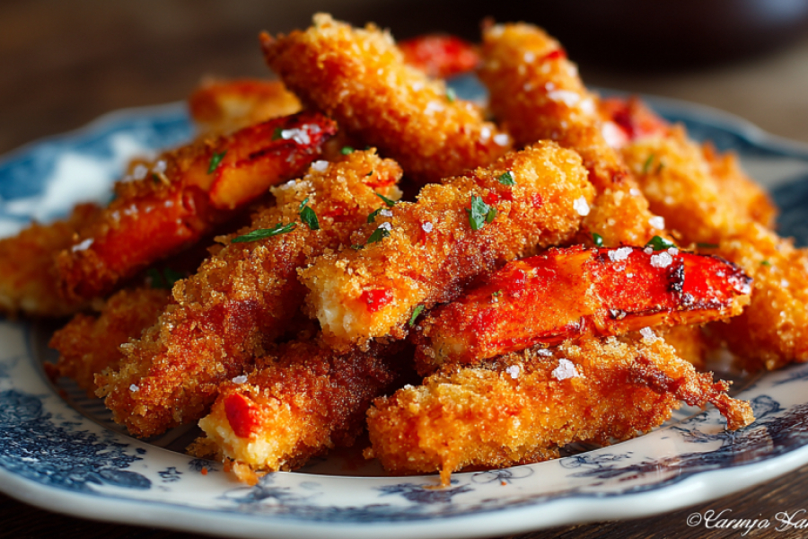 Обваливаю крабовые палочки в сухарях и на огонь: хрустящие сочные &laquo;пальчики&raquo; сметают со стола за минуту