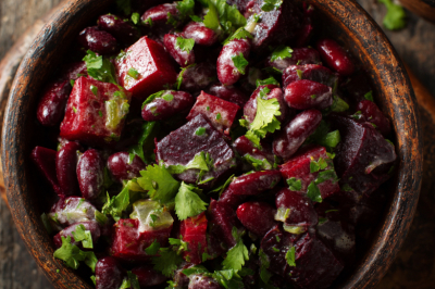 Фасоль и свекла: сытость и плоский живот навсегда &mdash; лучший салат