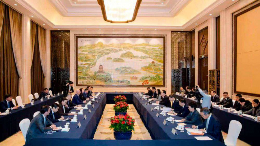 Переговоры с китайскими партнерами