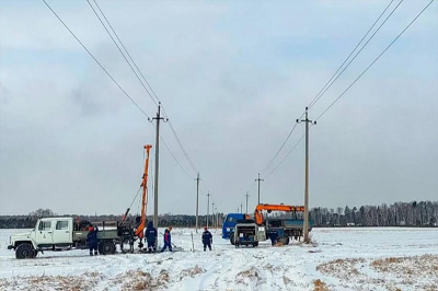 Несколько деревень в Пермском крае остались без света из-за ДТП