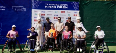 Определились победители исторического ITF Futures Series по теннису на колясках в Астане