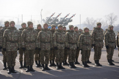 В Алматы более ста солдат прошли подготовку по военно-учетной специальности