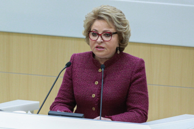Валентина Матвиенко поздравила Мехрибан Алиеву с днем рождения